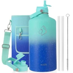 Buzio Duet Series Gallon Bottle with 2 Lids and Sleeve 3.8L -  Starry Pacific